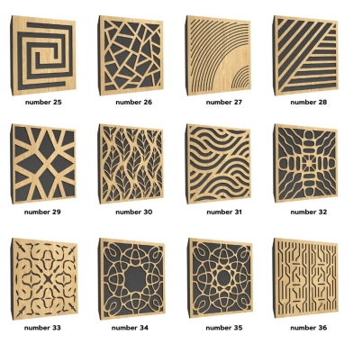 Купить басовая ловушка куб ecosound lotus wood 250x250x250 цвет в ассортименте по низкой цене